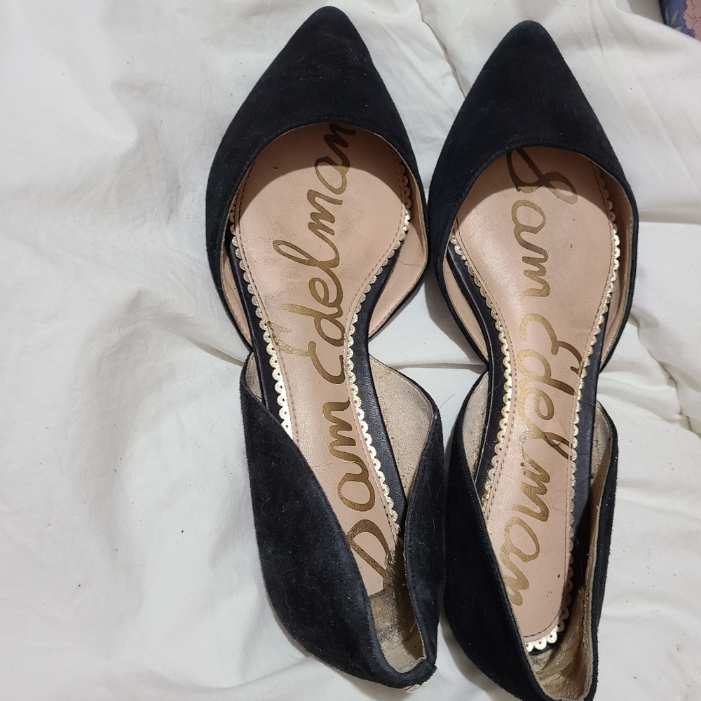 Sam Edelman Rodney d'Orsay flats size 7 black